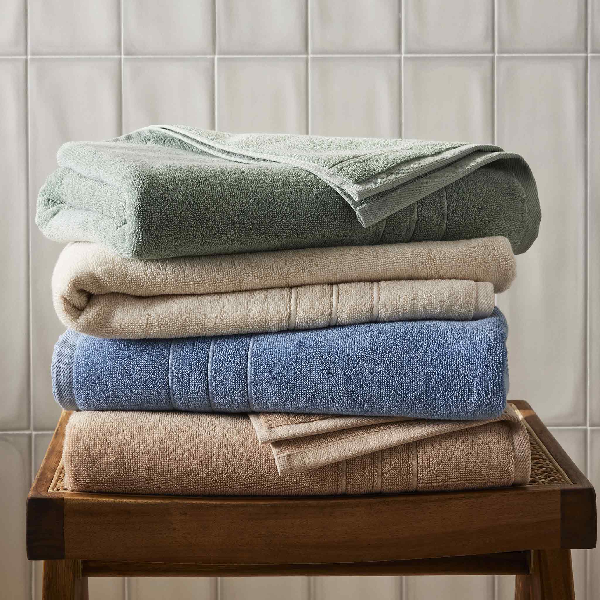 Super-Plush Turkish Cotton Bath Towels Set of 2 - Last Call