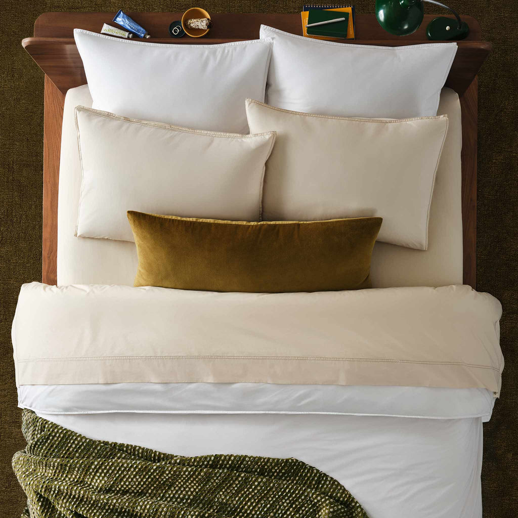 Washed Classic Percale Duvet Cover - Last Call