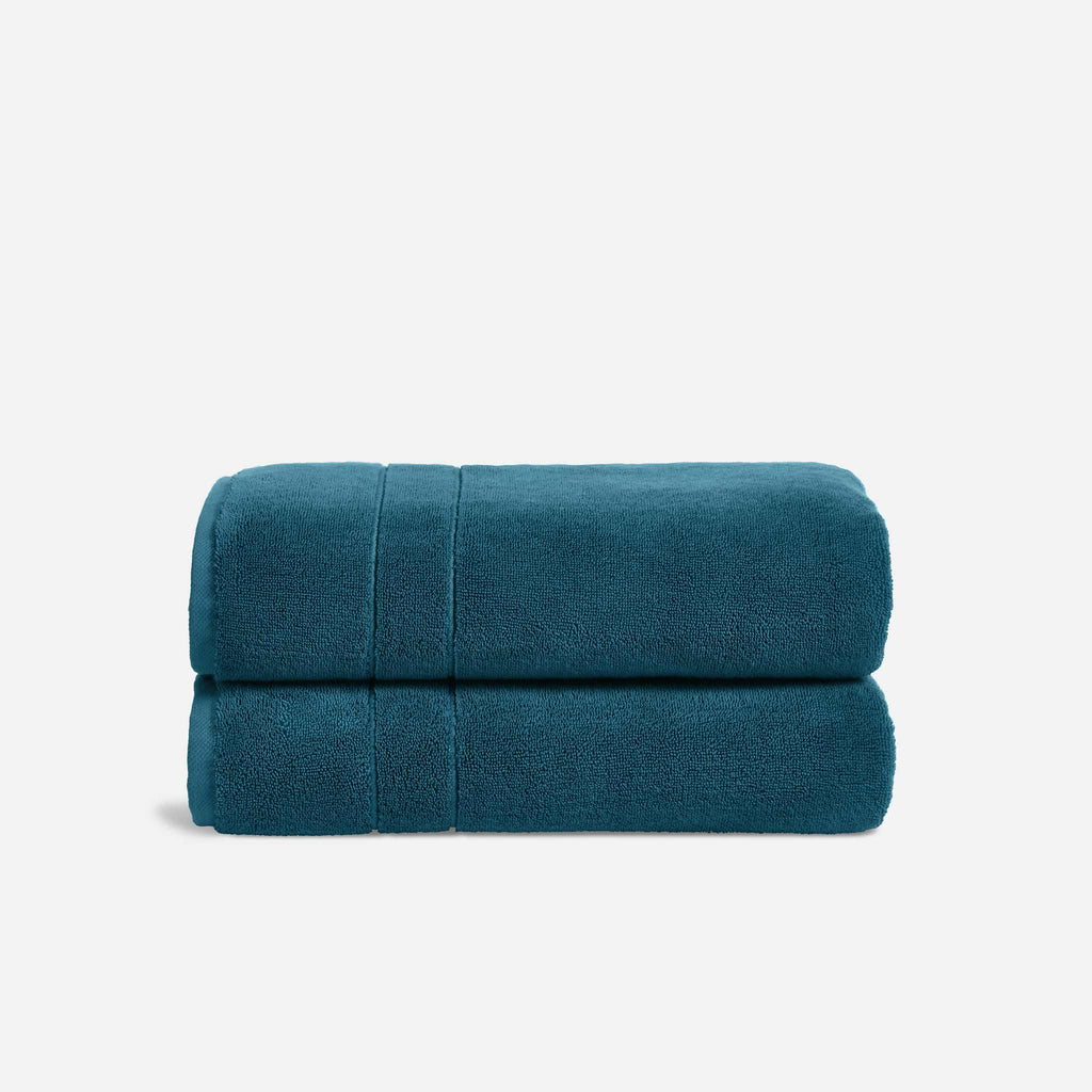 Super-Plush Turkish Cotton Bath Towels Set of 2 - Last Call