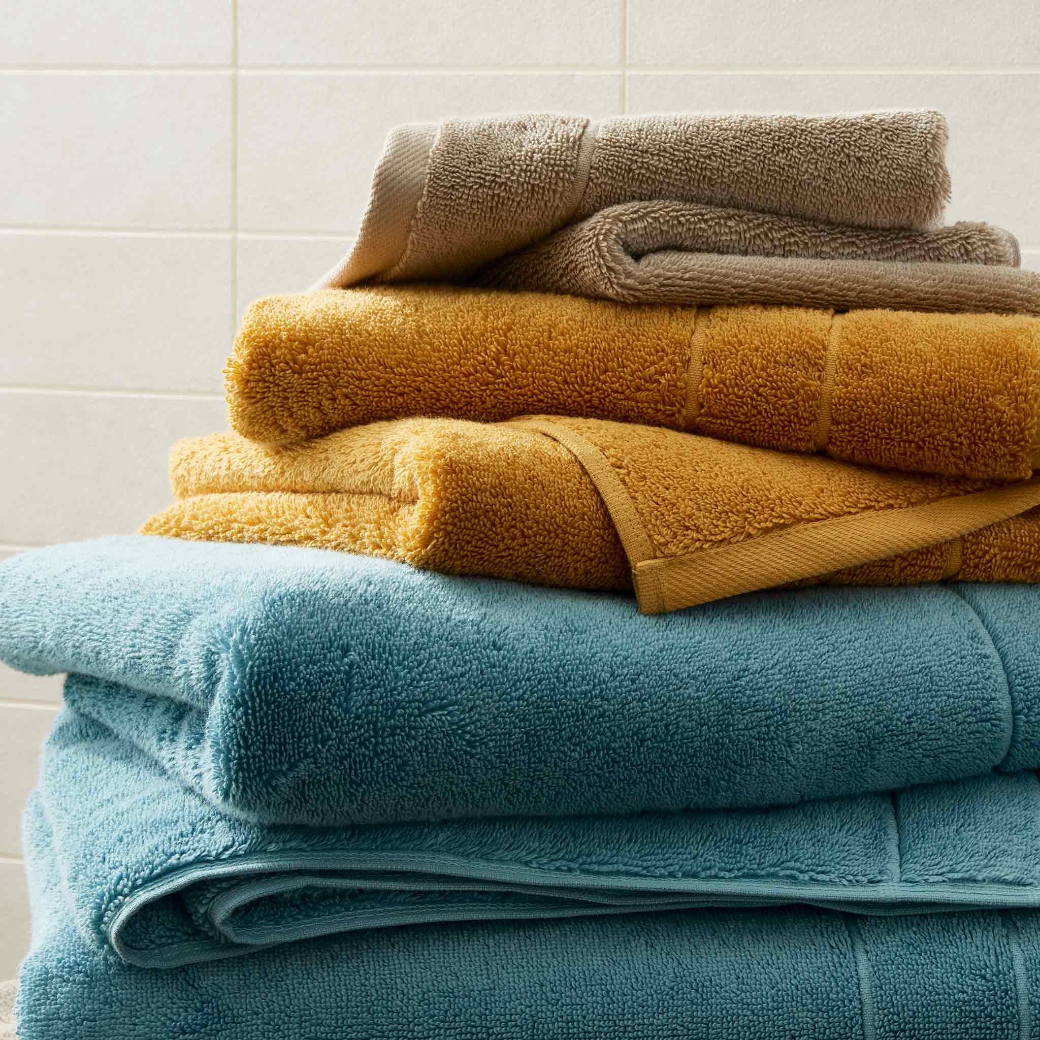 Super-Plush Turkish Cotton Bath Towels Set of 2 - Last Call