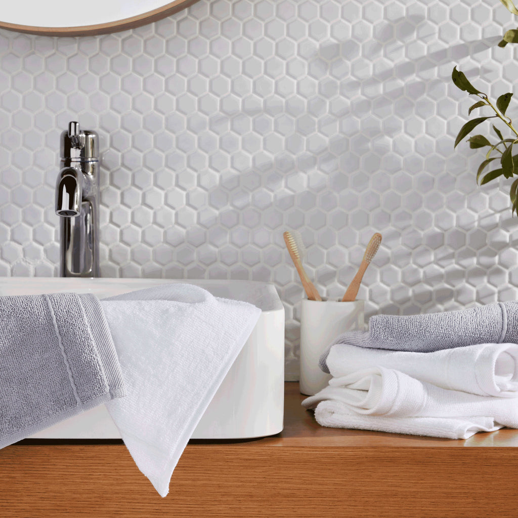 Classic Turkish Cotton Washcloths Set of 2 - Last Call