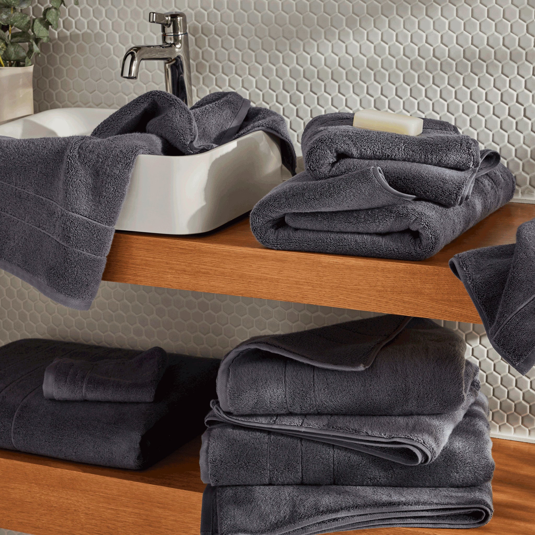 Super-Plush Turkish Cotton Bath Sheets Set of 2 - Last Call
