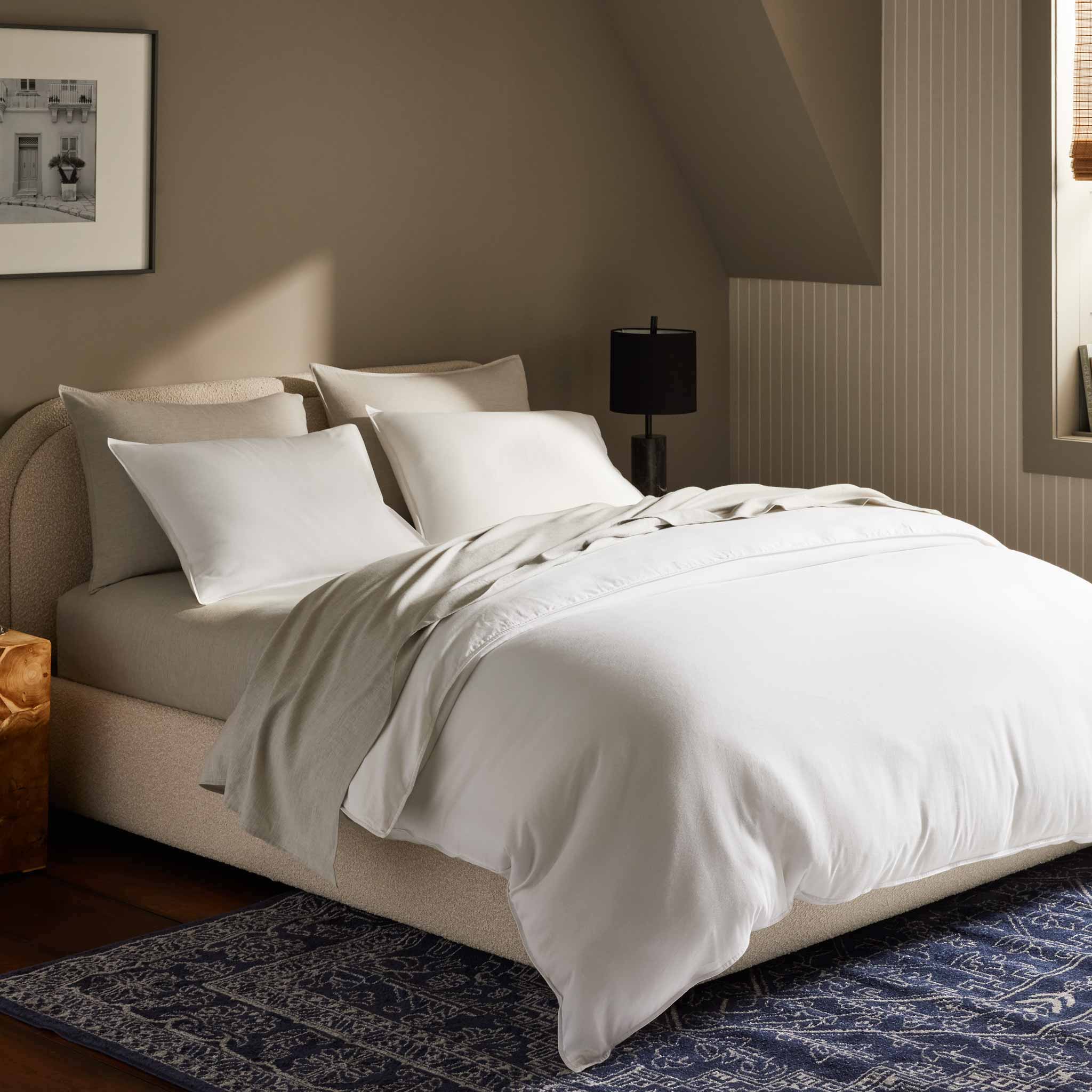 Heathered Cashmere Pillowcase Set