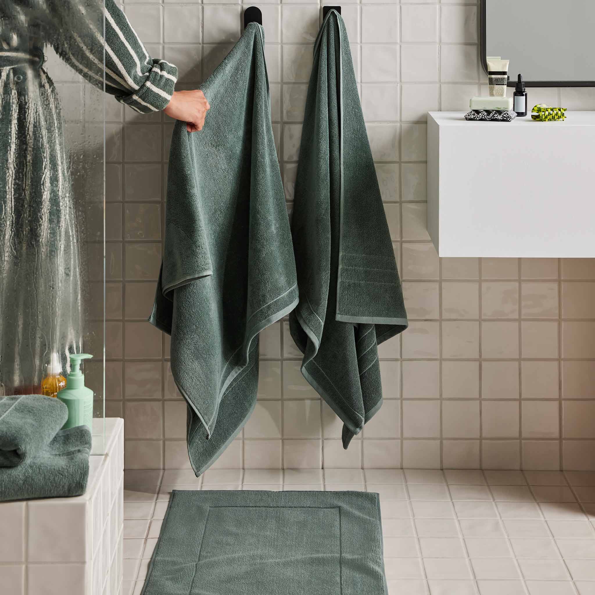 Gift Classic Turkish Cotton Bath Sheets Set of 2