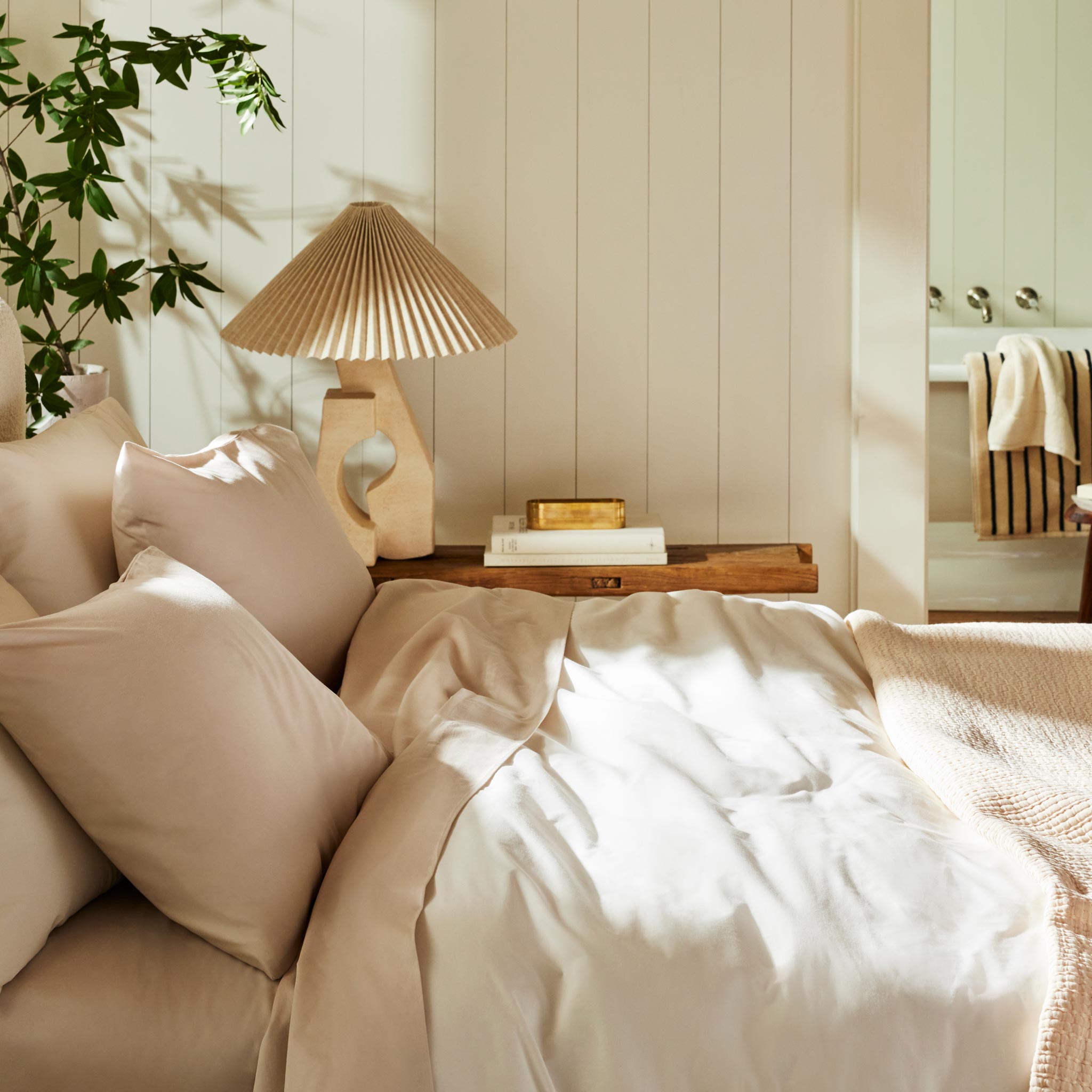 Luxe Sateen Fitted Sheet