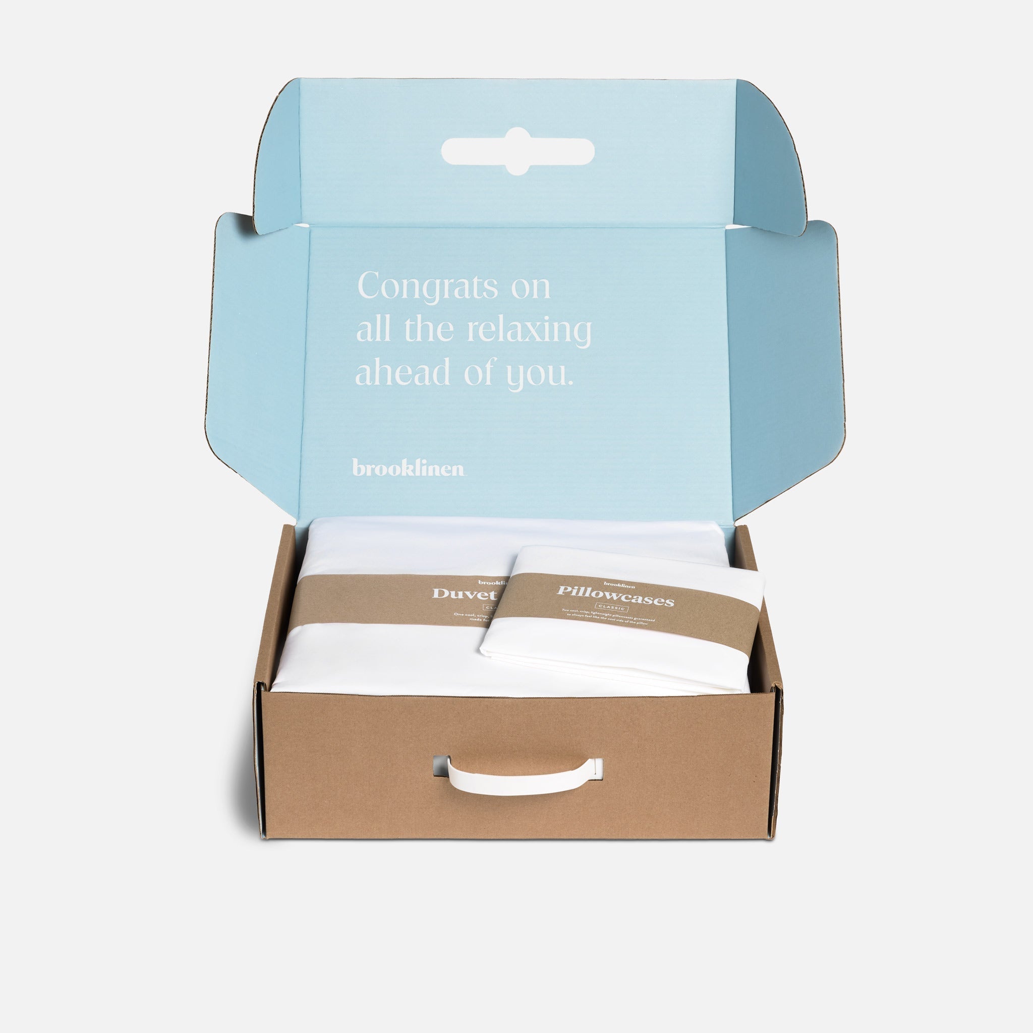 Washed Classic Percale Duvet Bundle Checkout