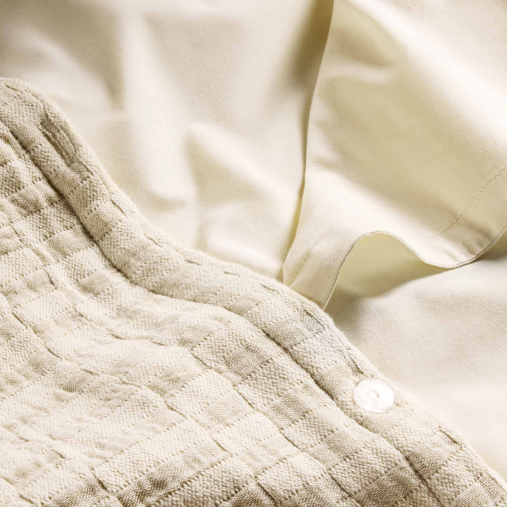 Woven Checkerboard Duvet Set