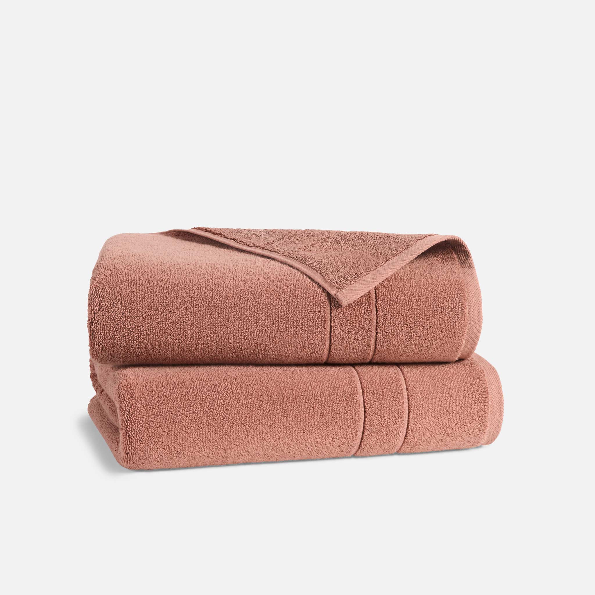 Super-Plush Turkish Cotton Bath Towels Set of 2 - Last Call