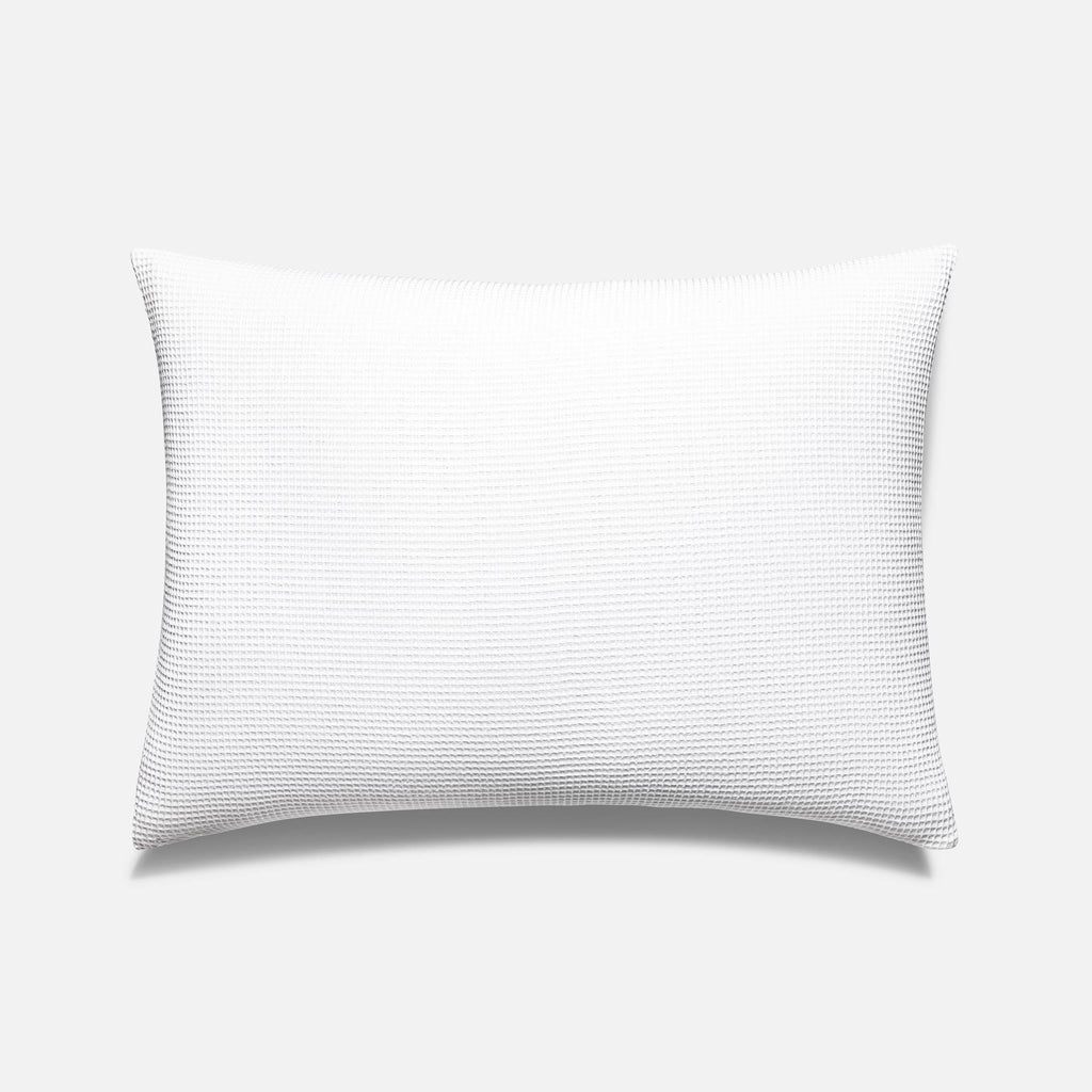 Micro Waffle Sham Set