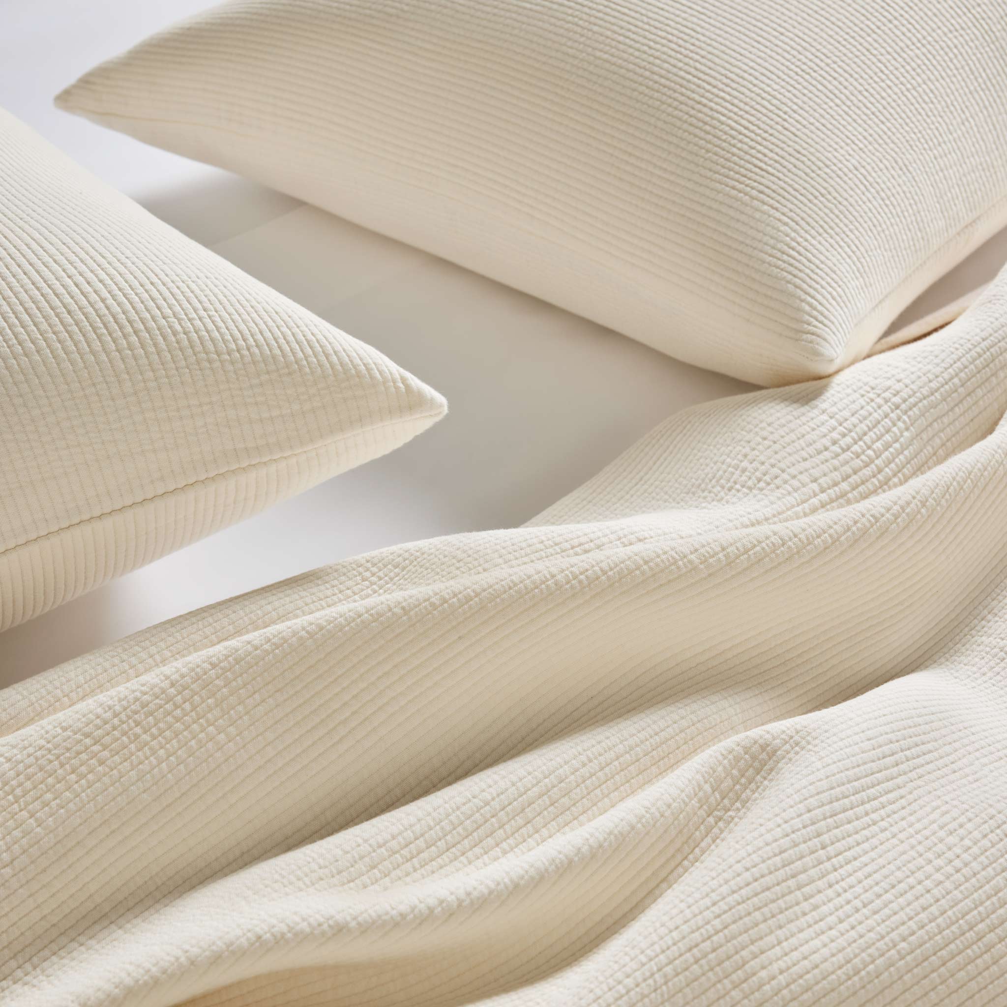 Ribbed Matelasse Sham Set - Last Call