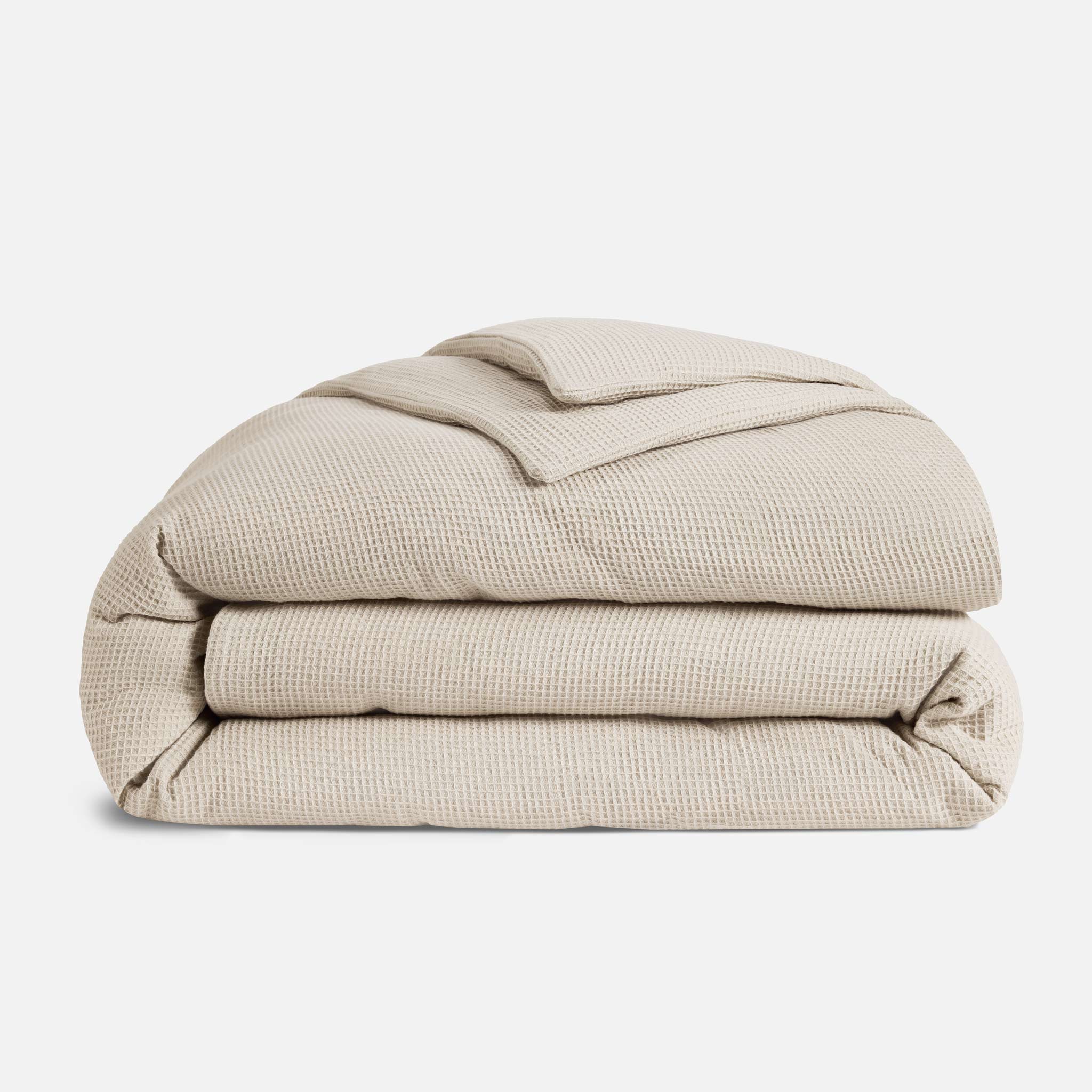 Micro Waffle Duvet Cover