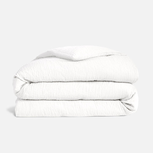 Breezeweave Crinkle Cotton Duvet Cover