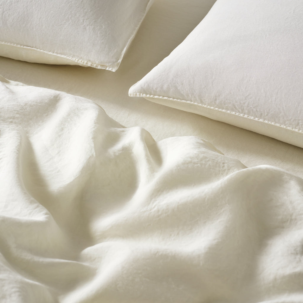 Washed European Linen Core Sheet Set - Last Call