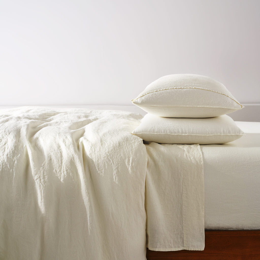 Washed European Linen Core Sheet Set - Last Call