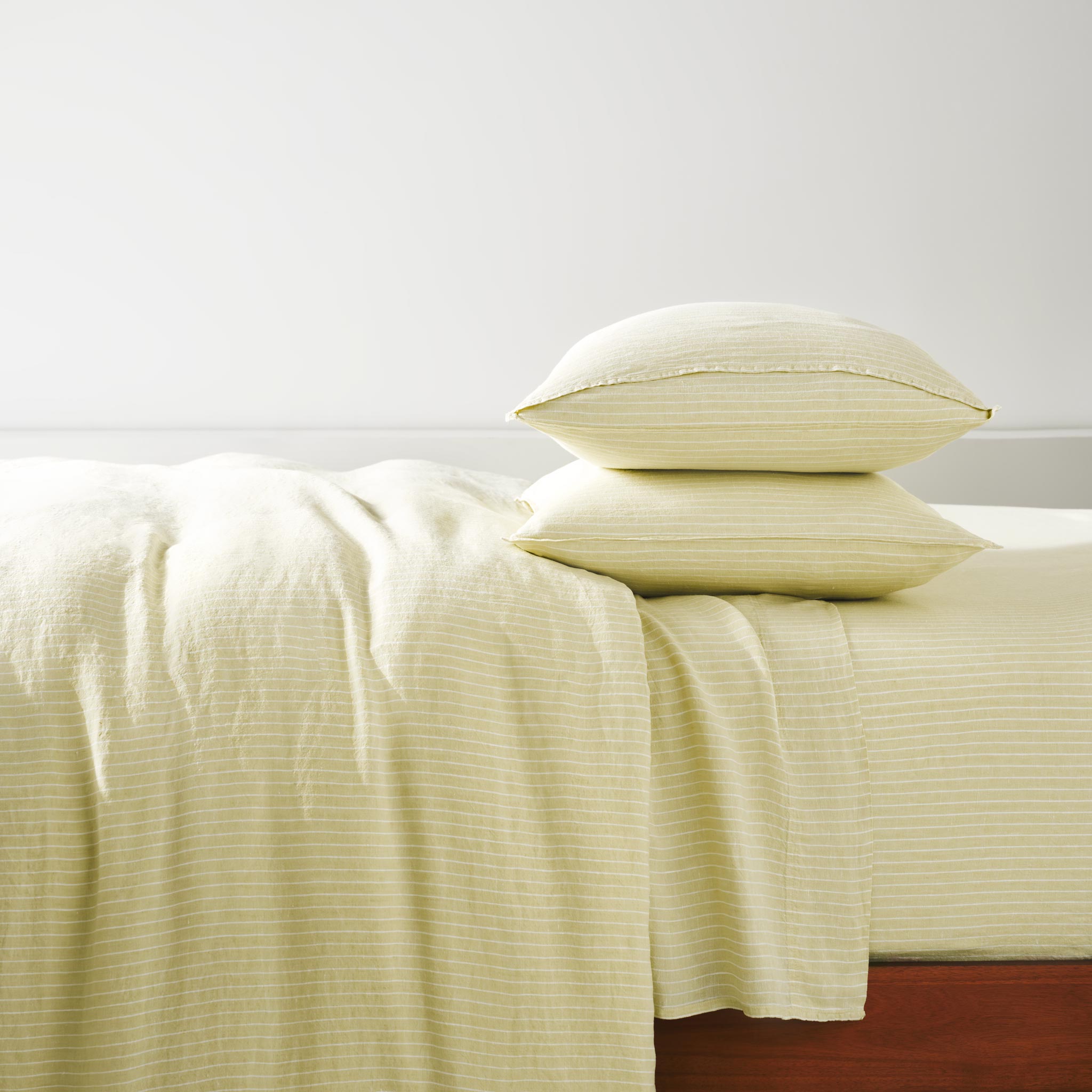 Washed European Linen Pillowcase Set
