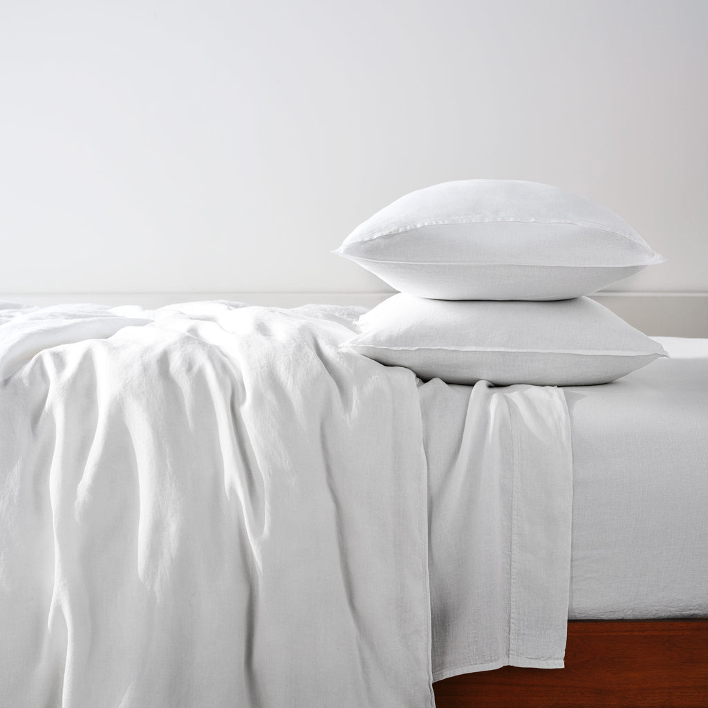 Washed European Linen Core Sheet Set - Last Call