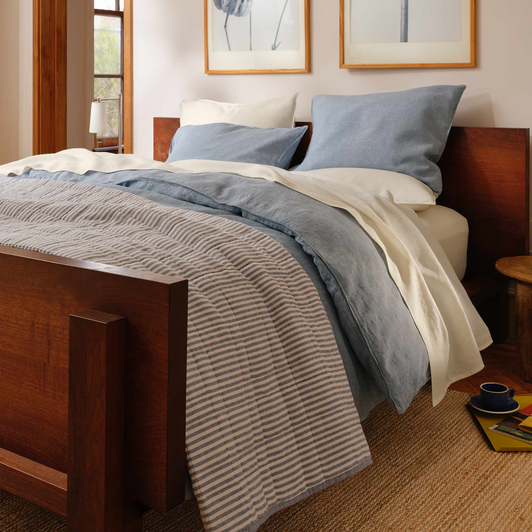Washed European Linen Duvet Cover - Last Call