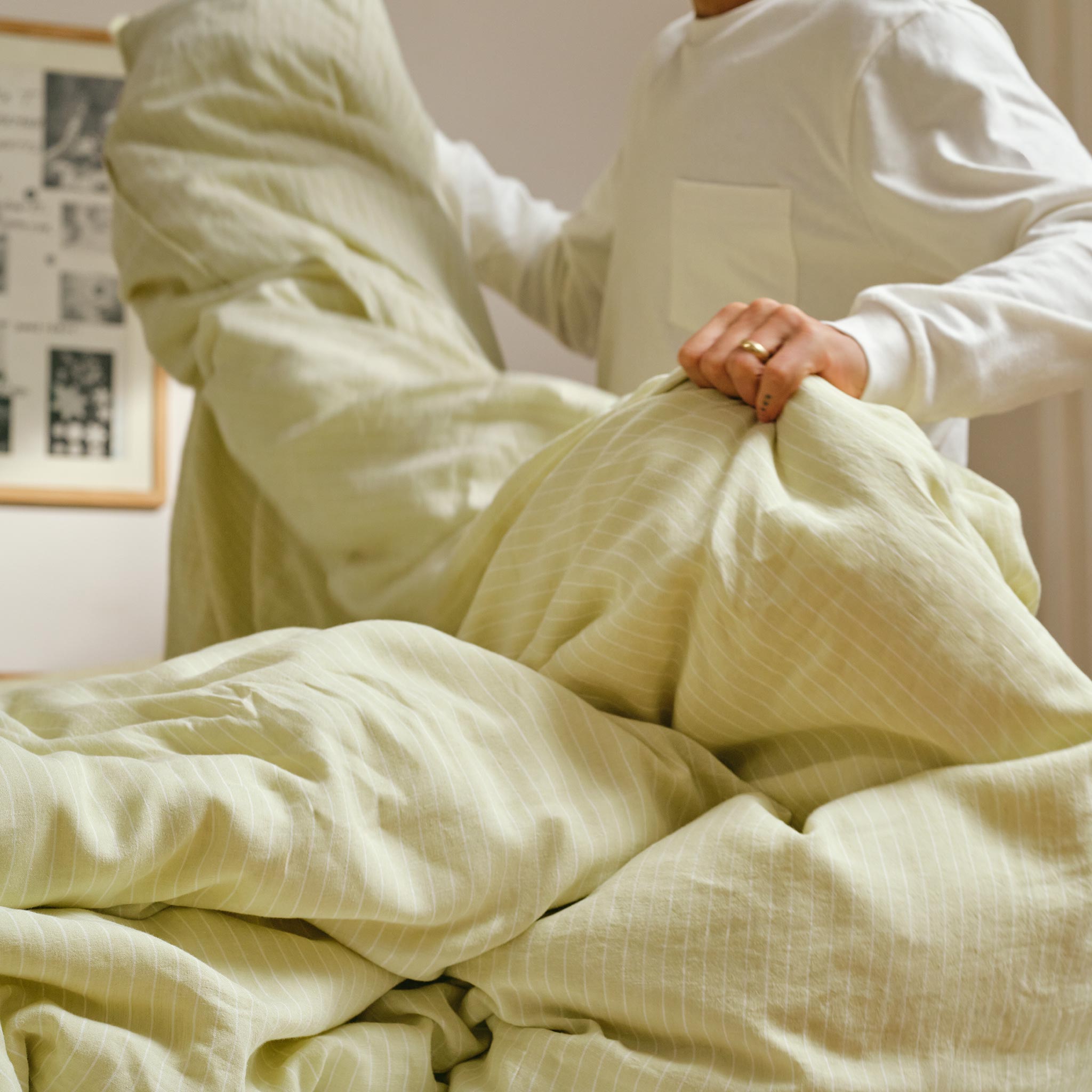 Washed European Linen Duvet Cover - Last Call