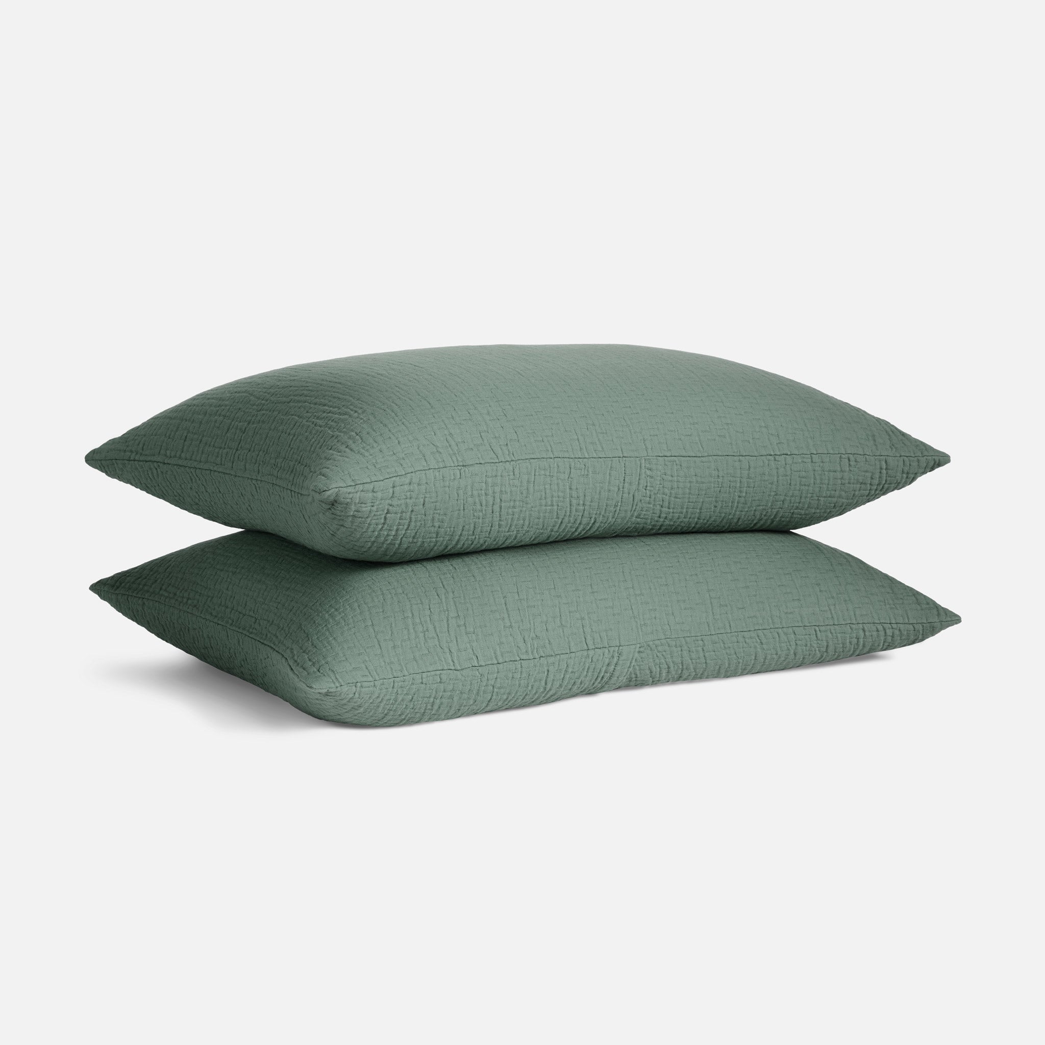 Breezeweave Crinkle Cotton Sham Set