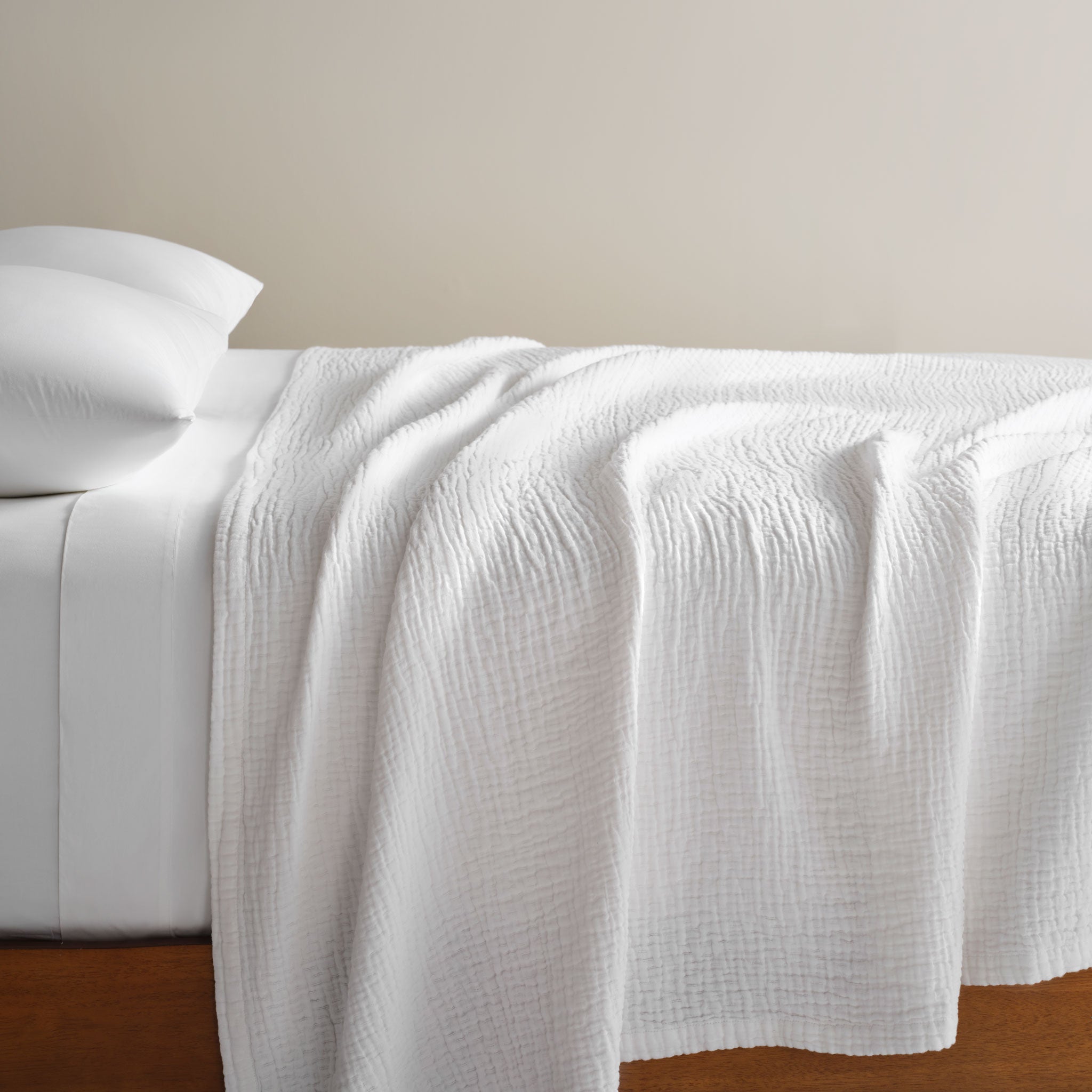 Breezeweave Crinkle Cotton Bed Blanket