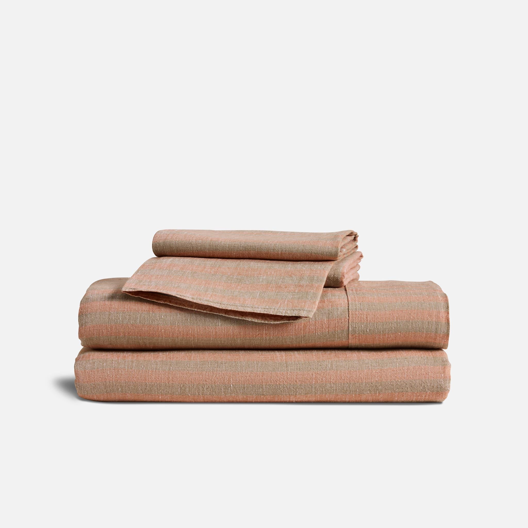 Washed European Linen Core Sheet Set - Last Call