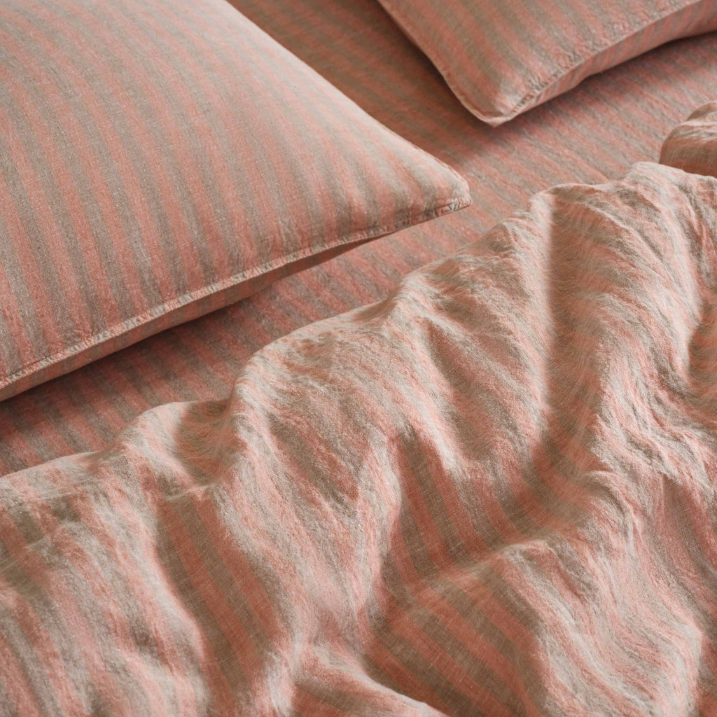 Washed European Linen Core Sheet Set - Last Call