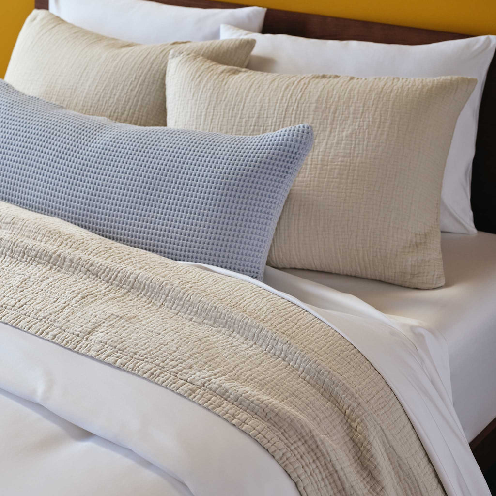 Breezeweave Crinkle Cotton Bed Blanket
