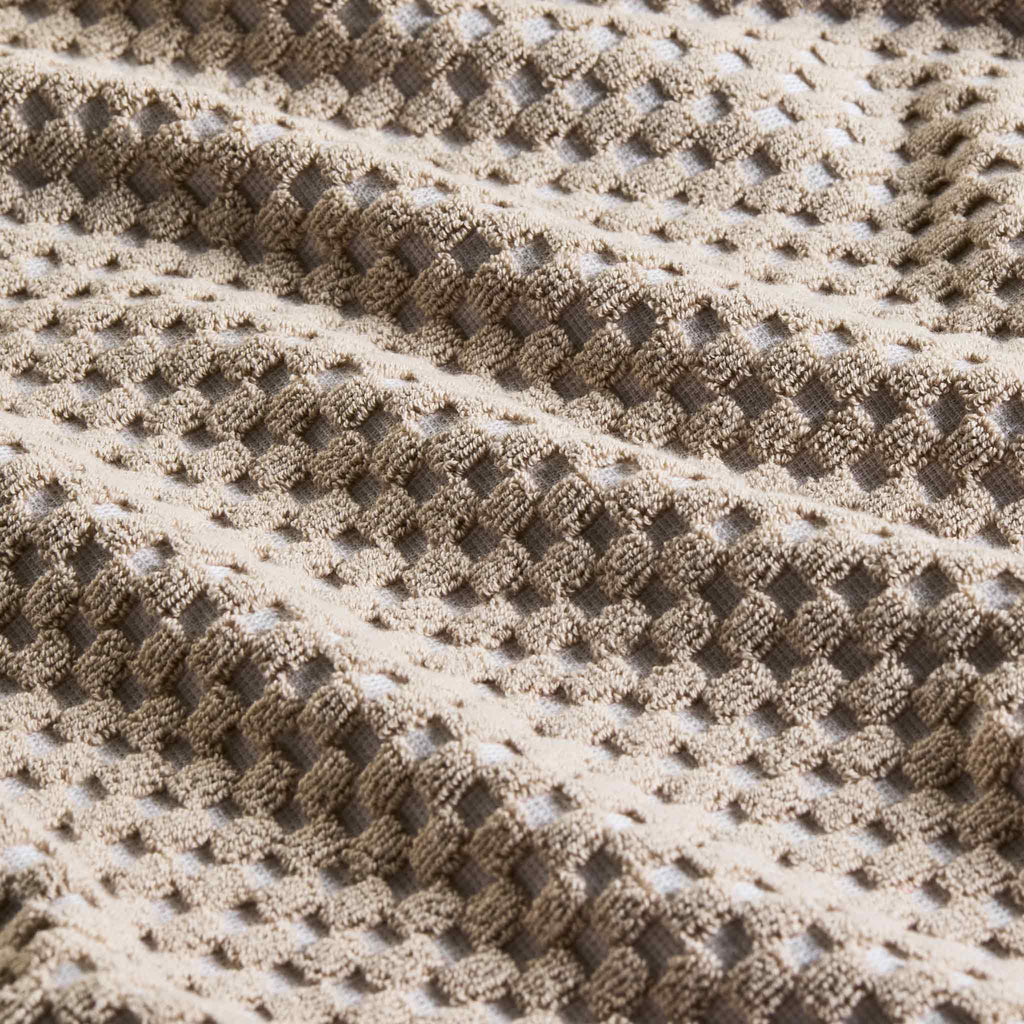 Checkered Jacquard Bath Towels Set of 2 - Last Call
