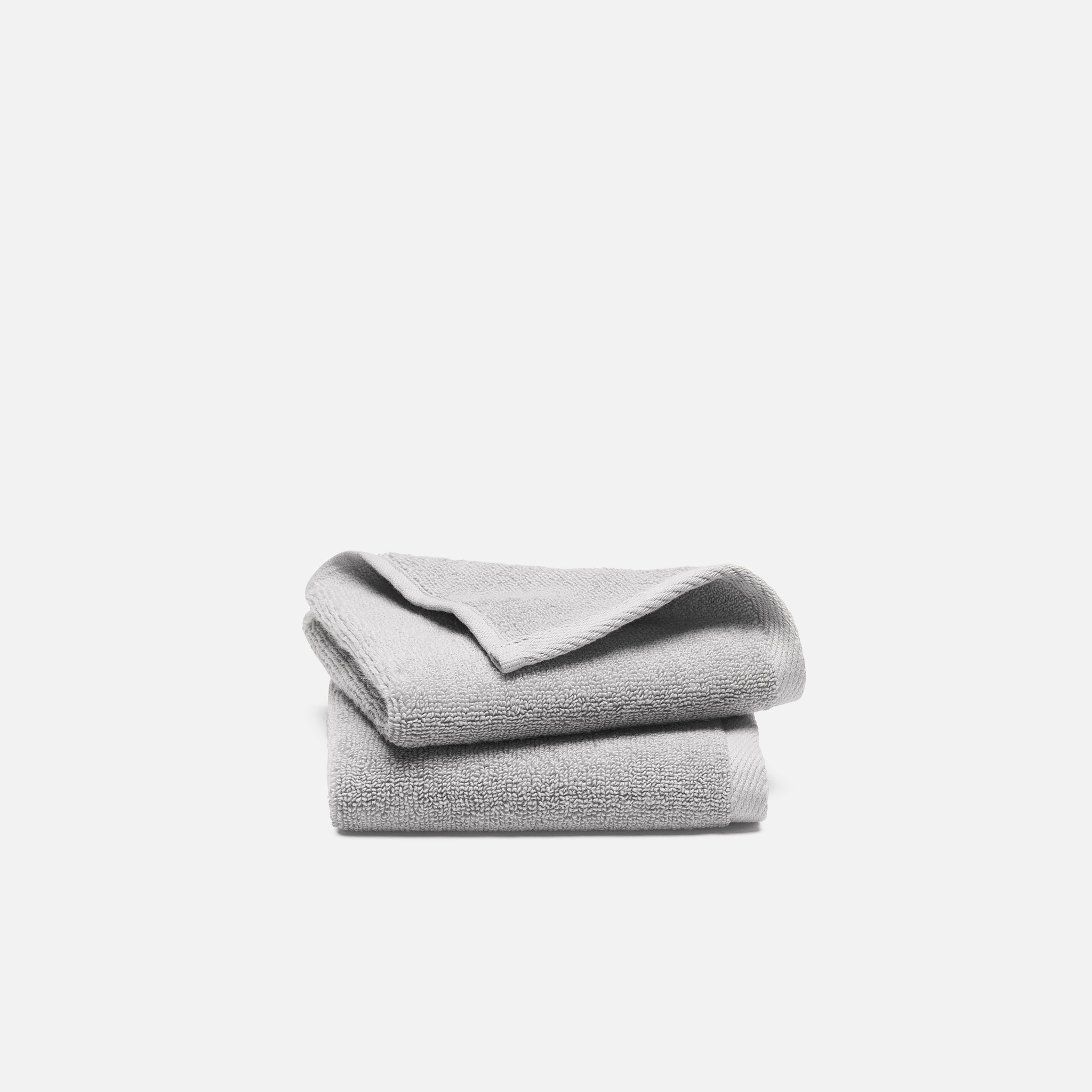 Plush Turkish Cotton Washcloths Set of 2
