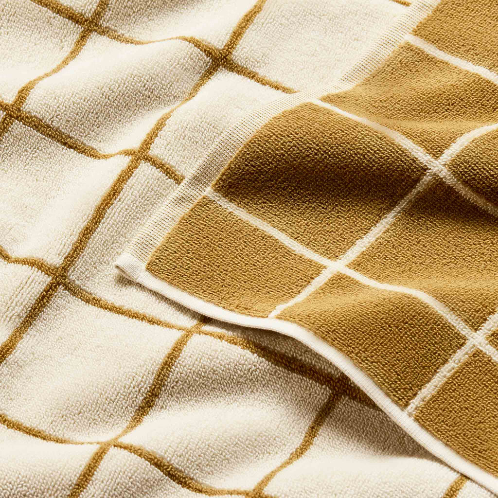 Windowpane Bath Towels Set of 2 - Last Call