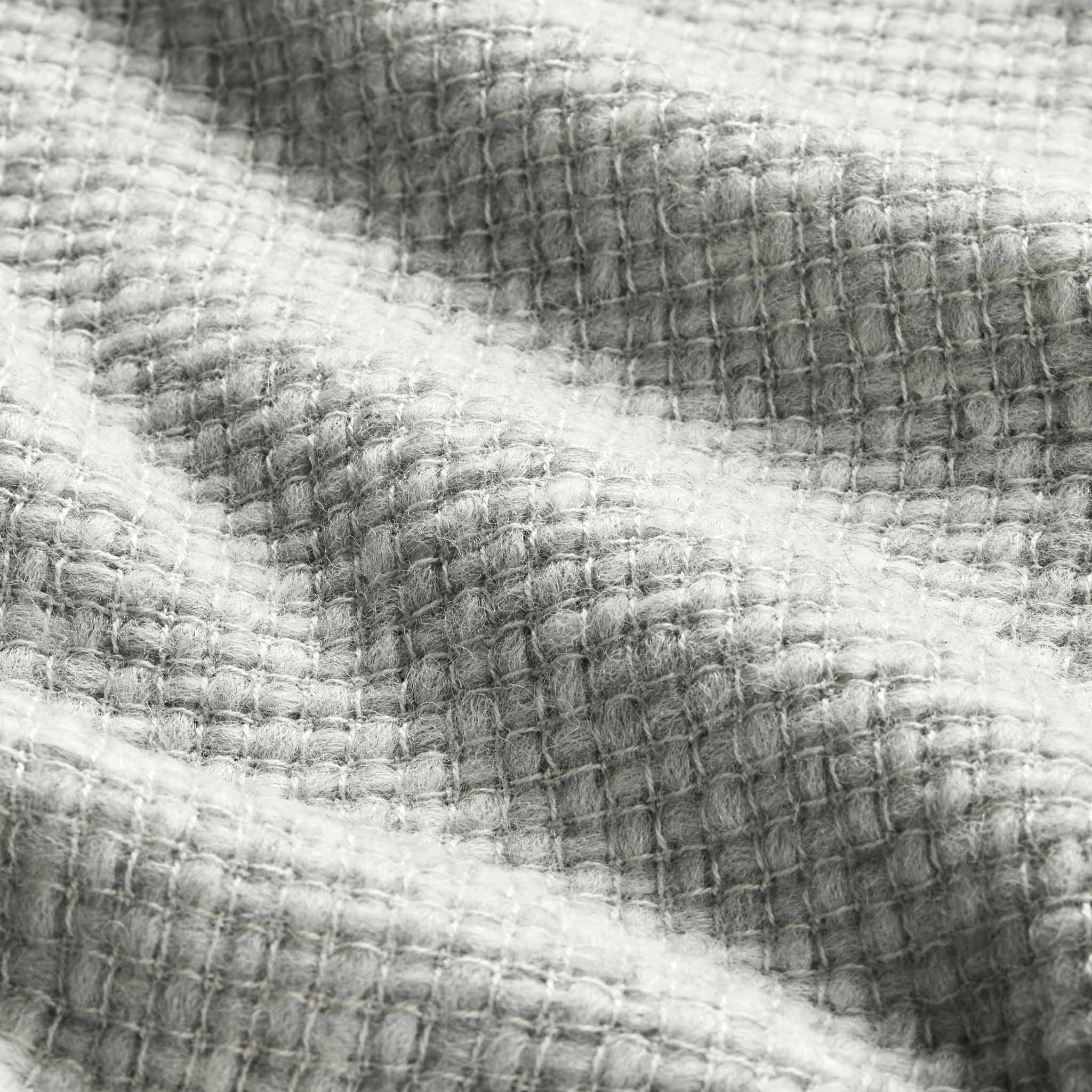 Basketweave Alpaca Throw Blanket