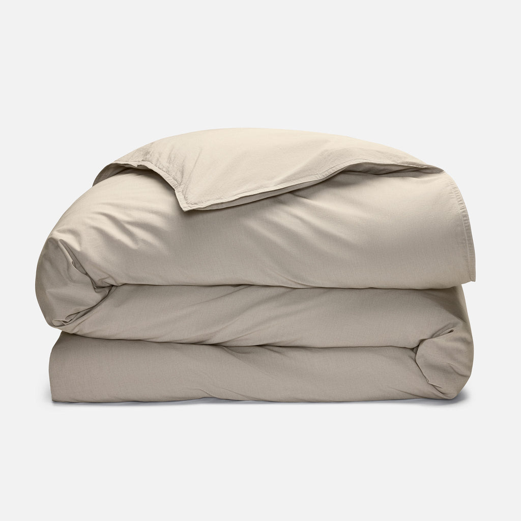 Washed Classic Percale Duvet Cover - Last Call