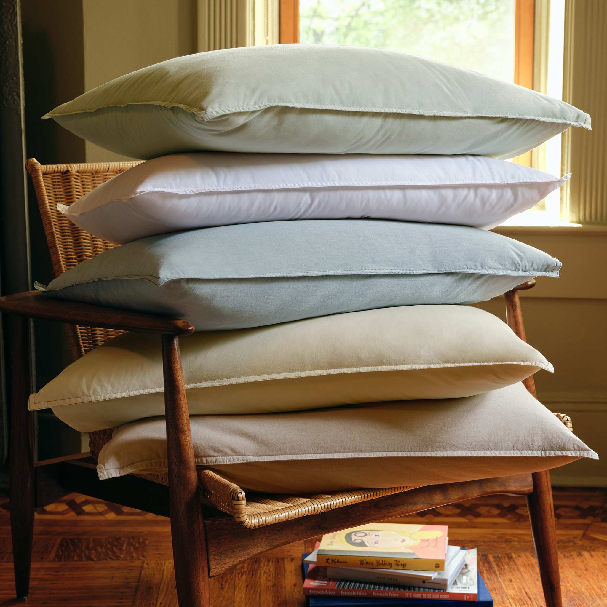 Washed Classic Percale Duvet Cover - Last Call