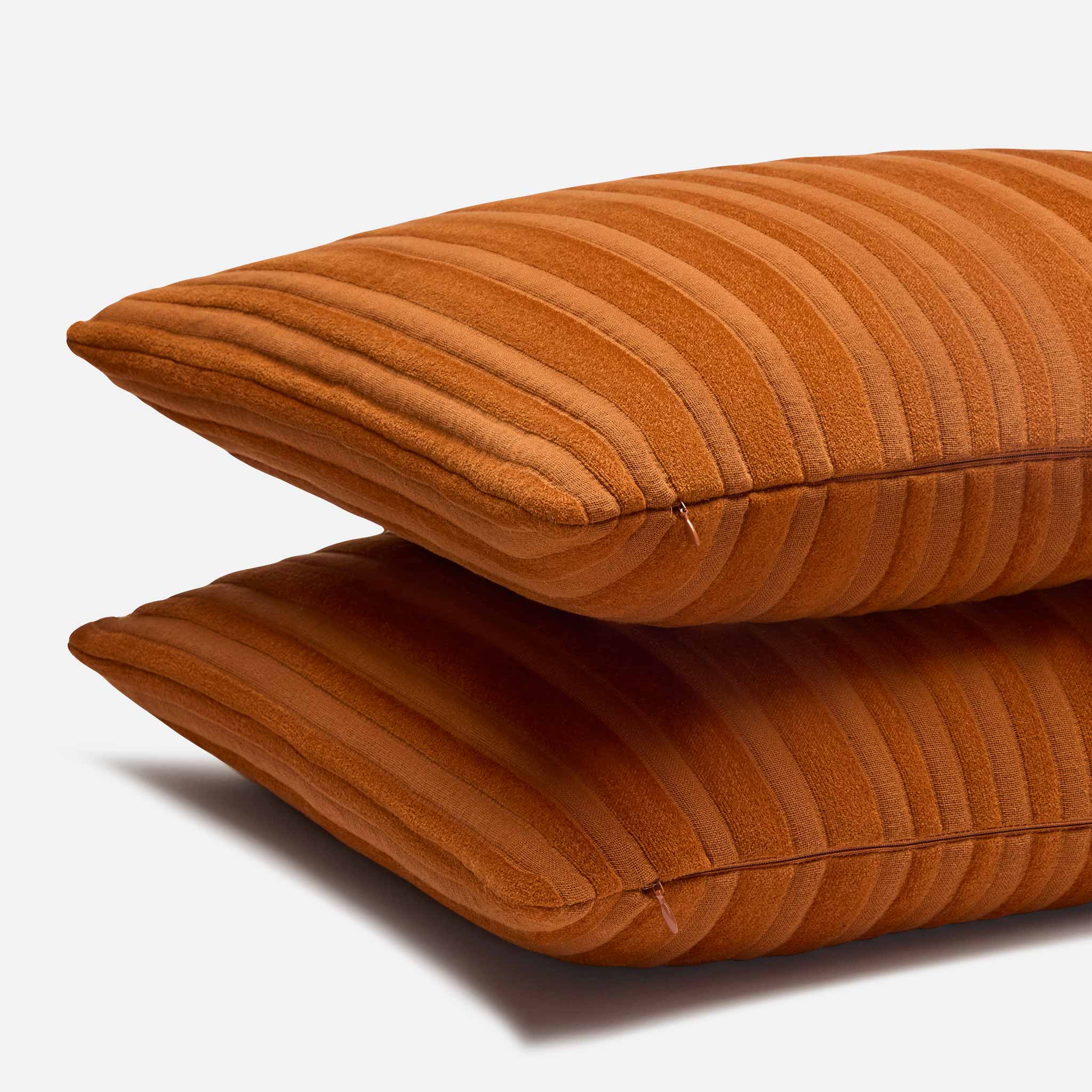 Cozy Ribbed Quilted Shams - Last Call
