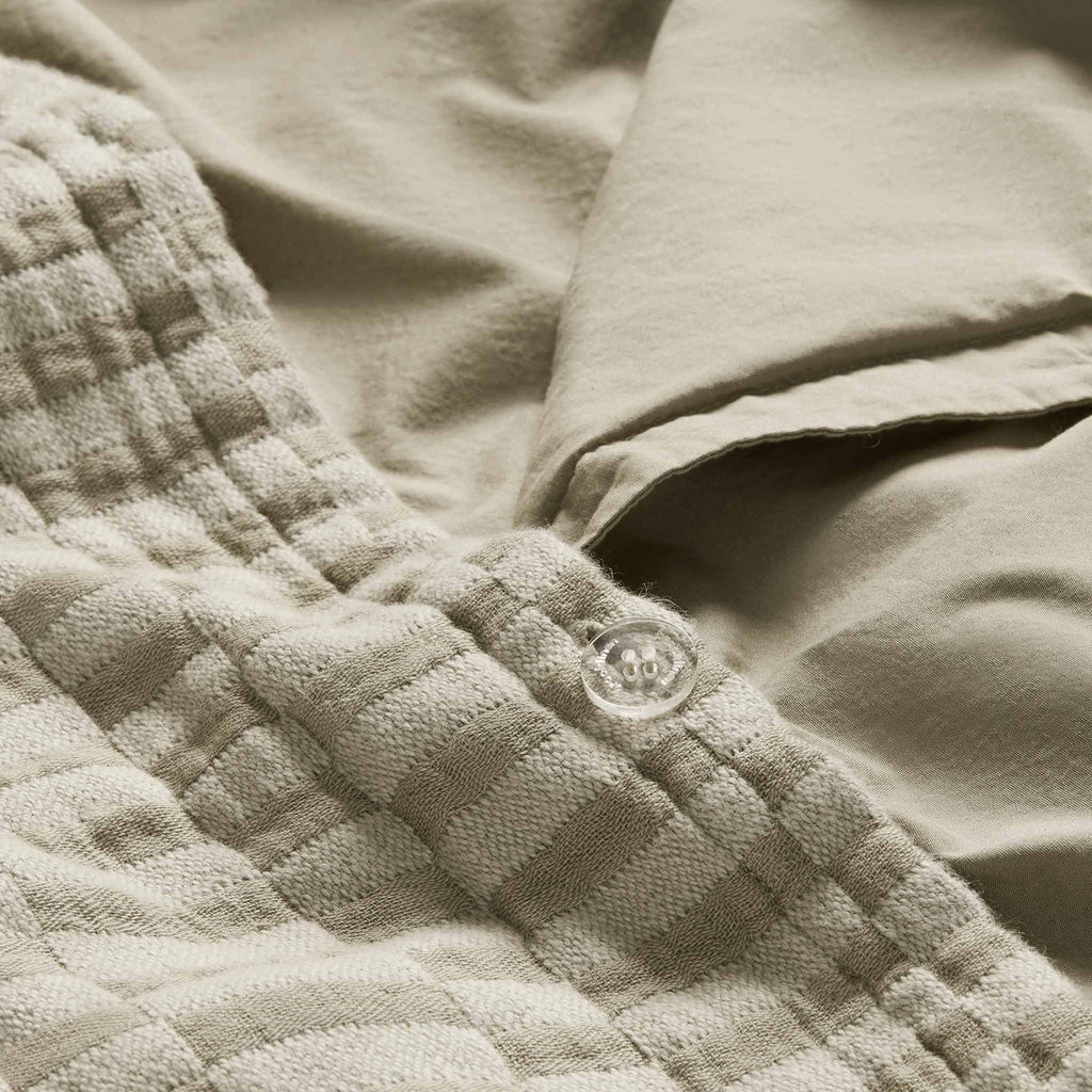 Woven Checkerboard Duvet Cover - Last Call