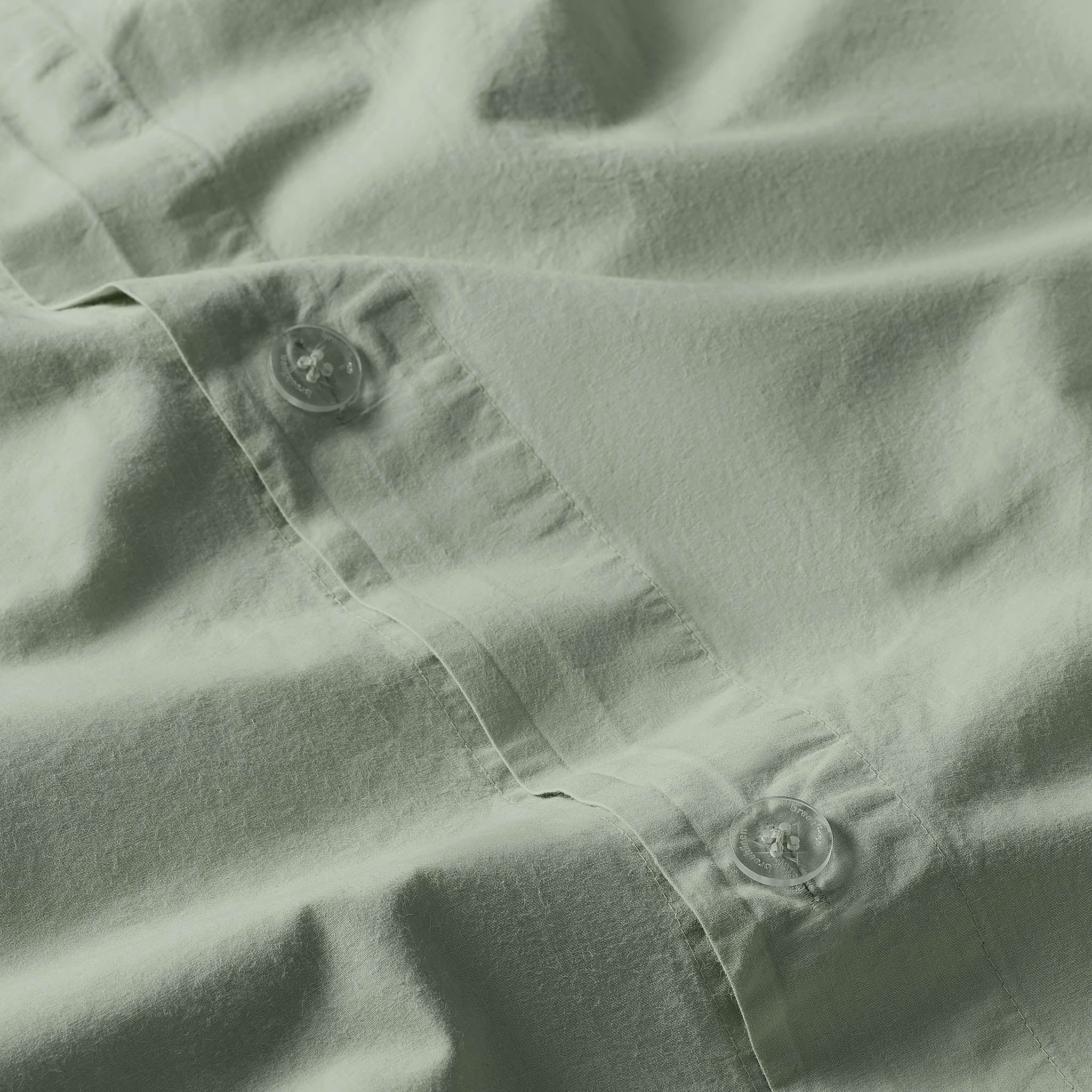 Washed Classic Percale Duvet Cover - Last Call