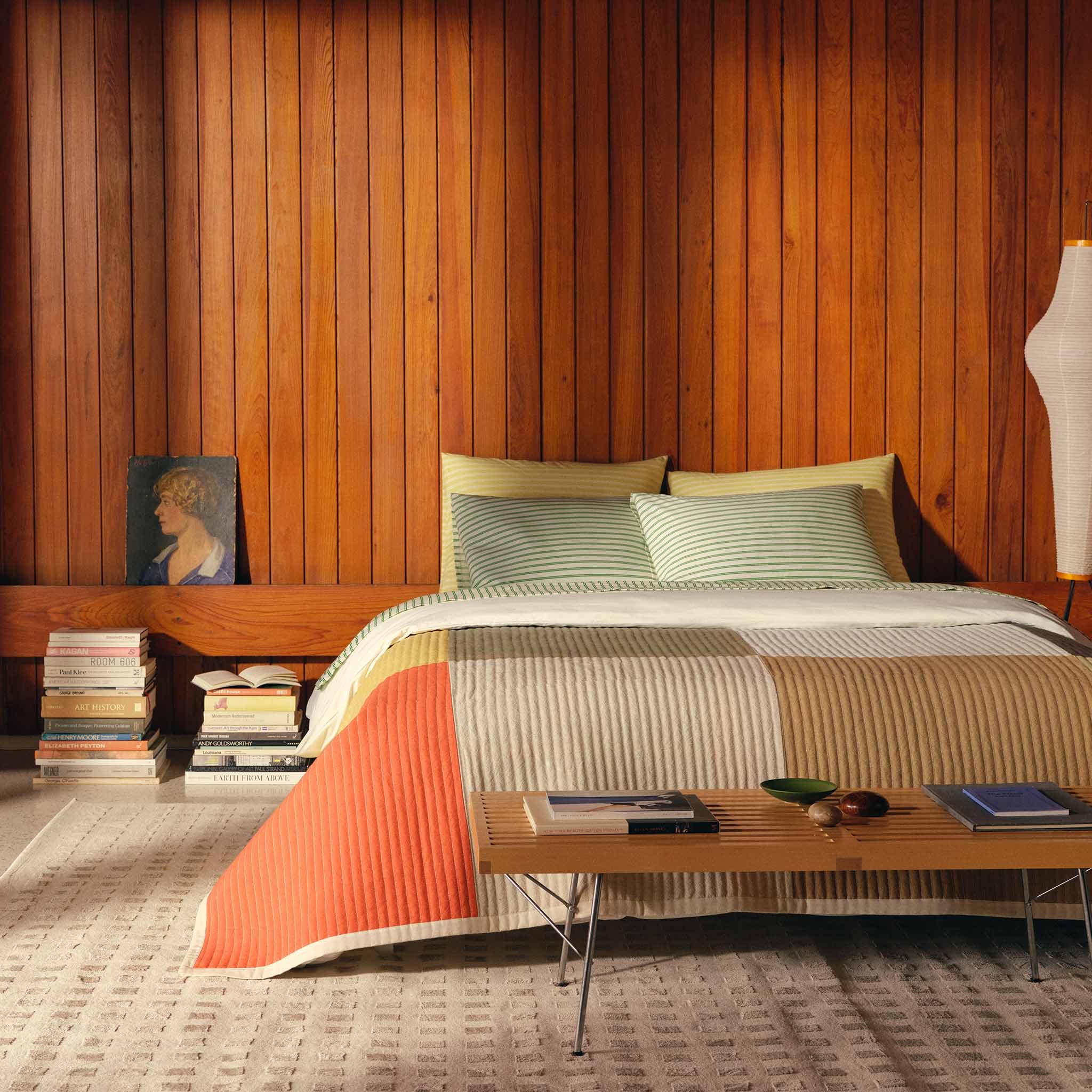 Colorblock Patchwork Quilt