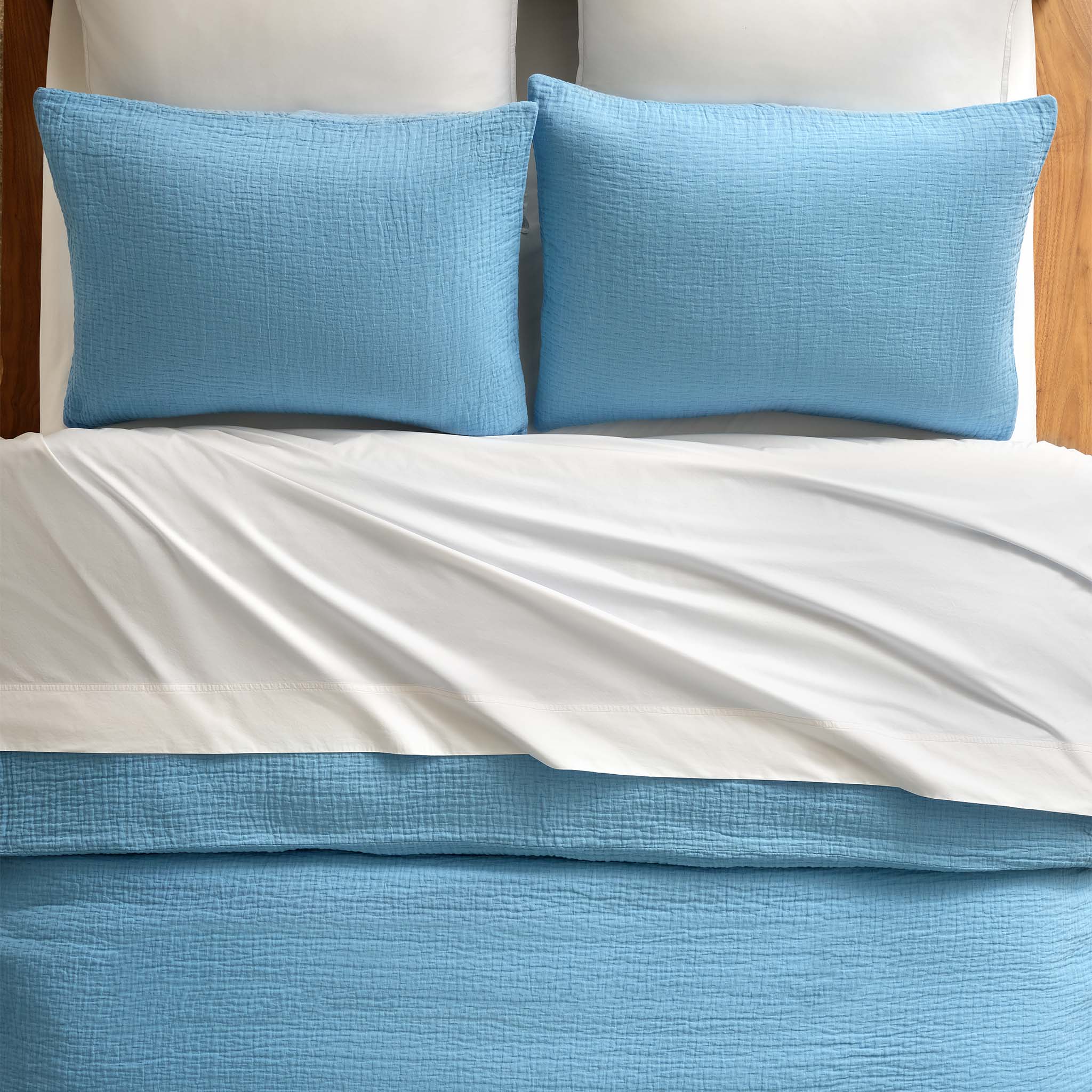Breezeweave Crinkle Cotton Duvet Set