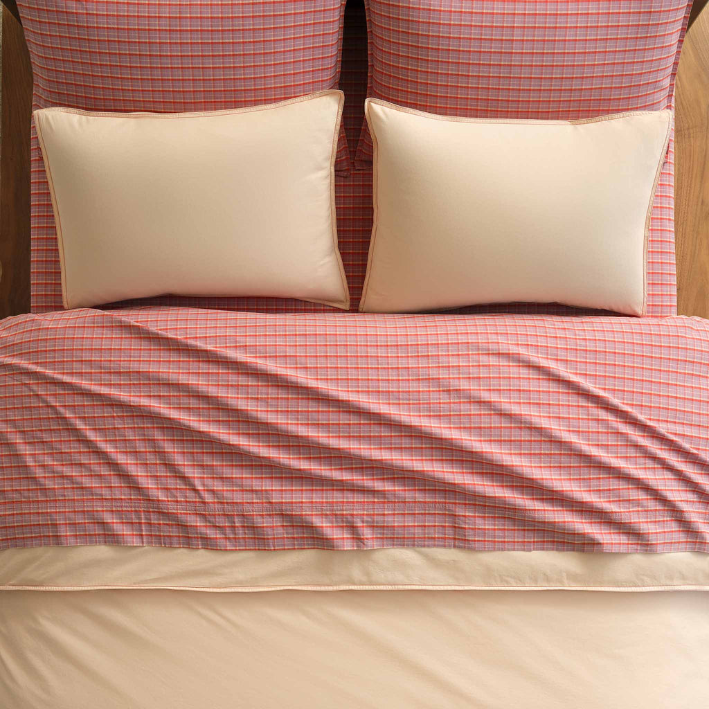 Washed Classic Percale Duvet Cover - Last Call