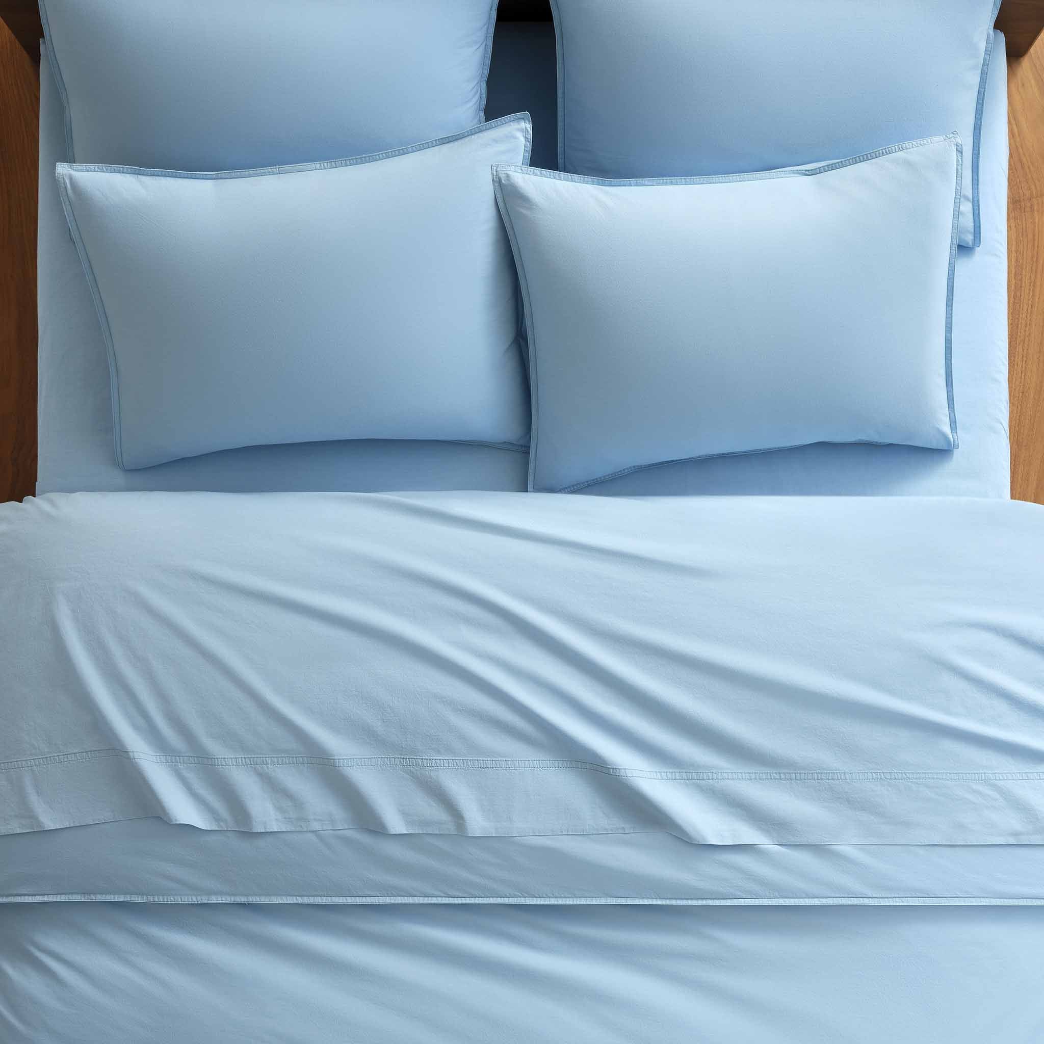 Washed Classic Percale Duvet Cover - Last Call