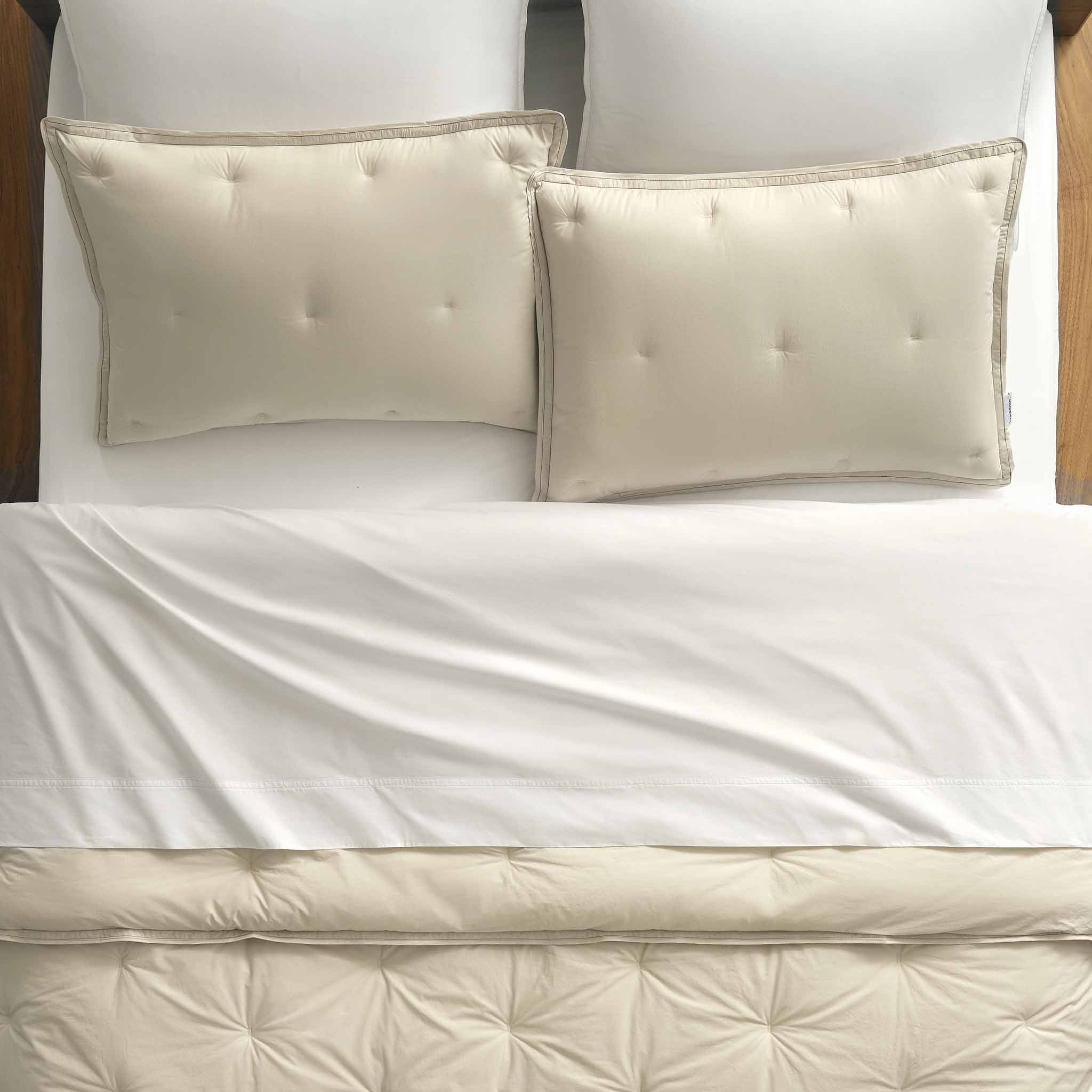 Washed Classic Percale Sham Set