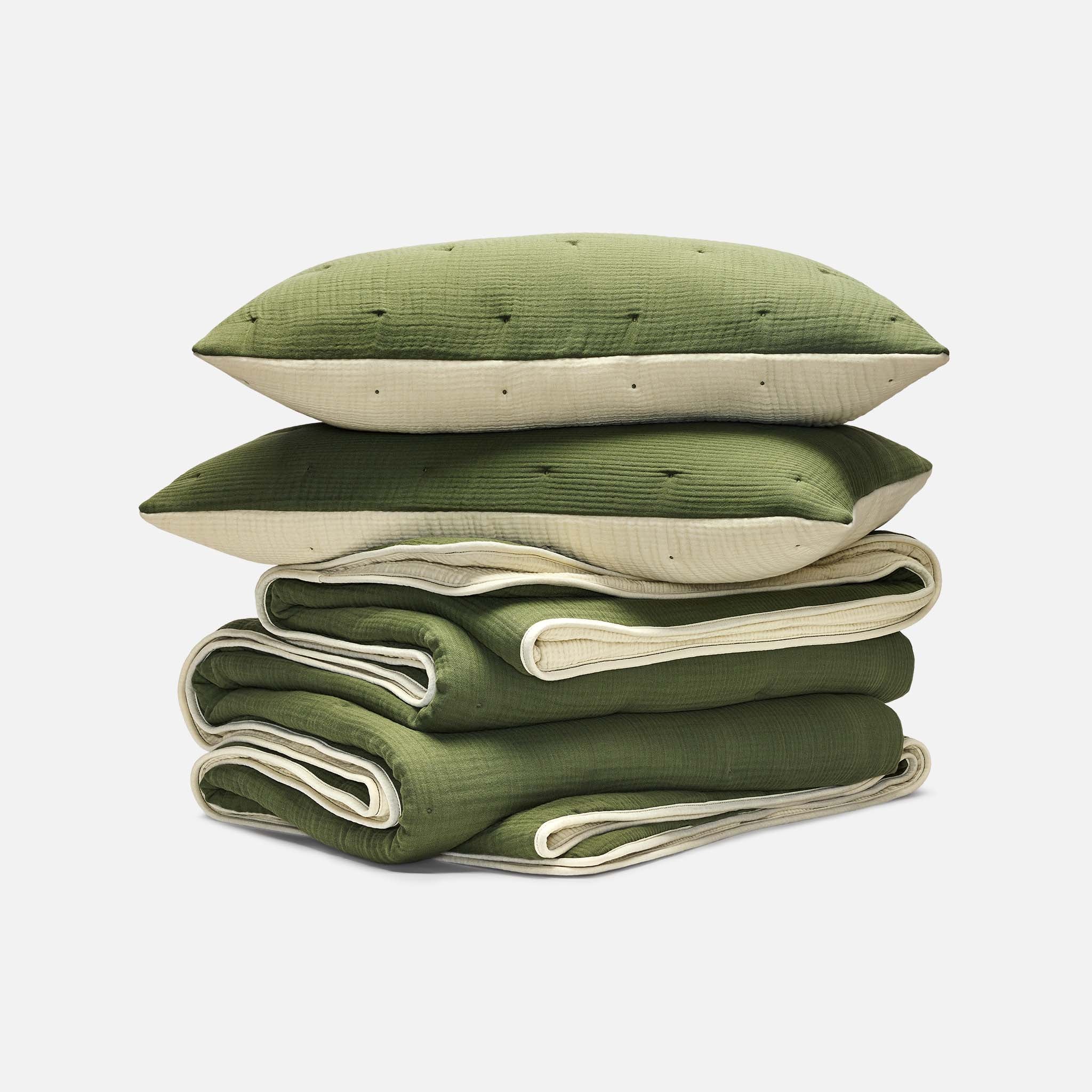 Breezeweave Reversible Cotton Comforter Set