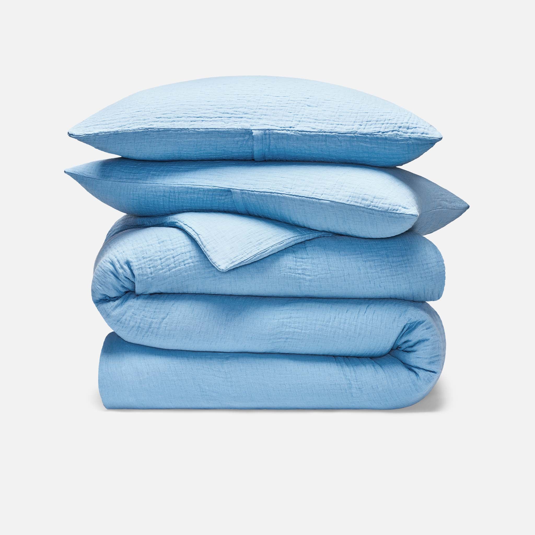 Breezeweave Crinkle Cotton Duvet Set