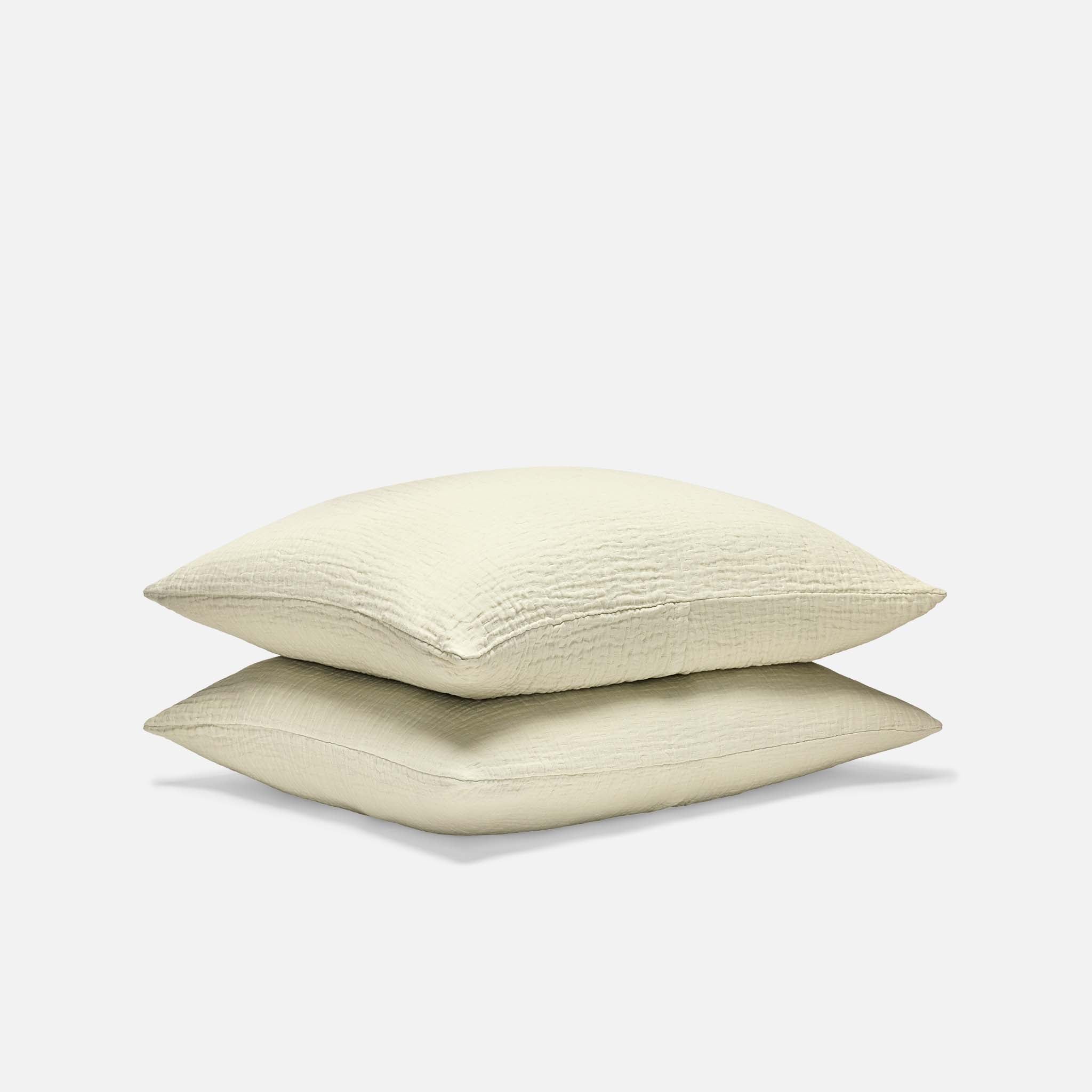 Breezeweave Crinkle Cotton Sham Set