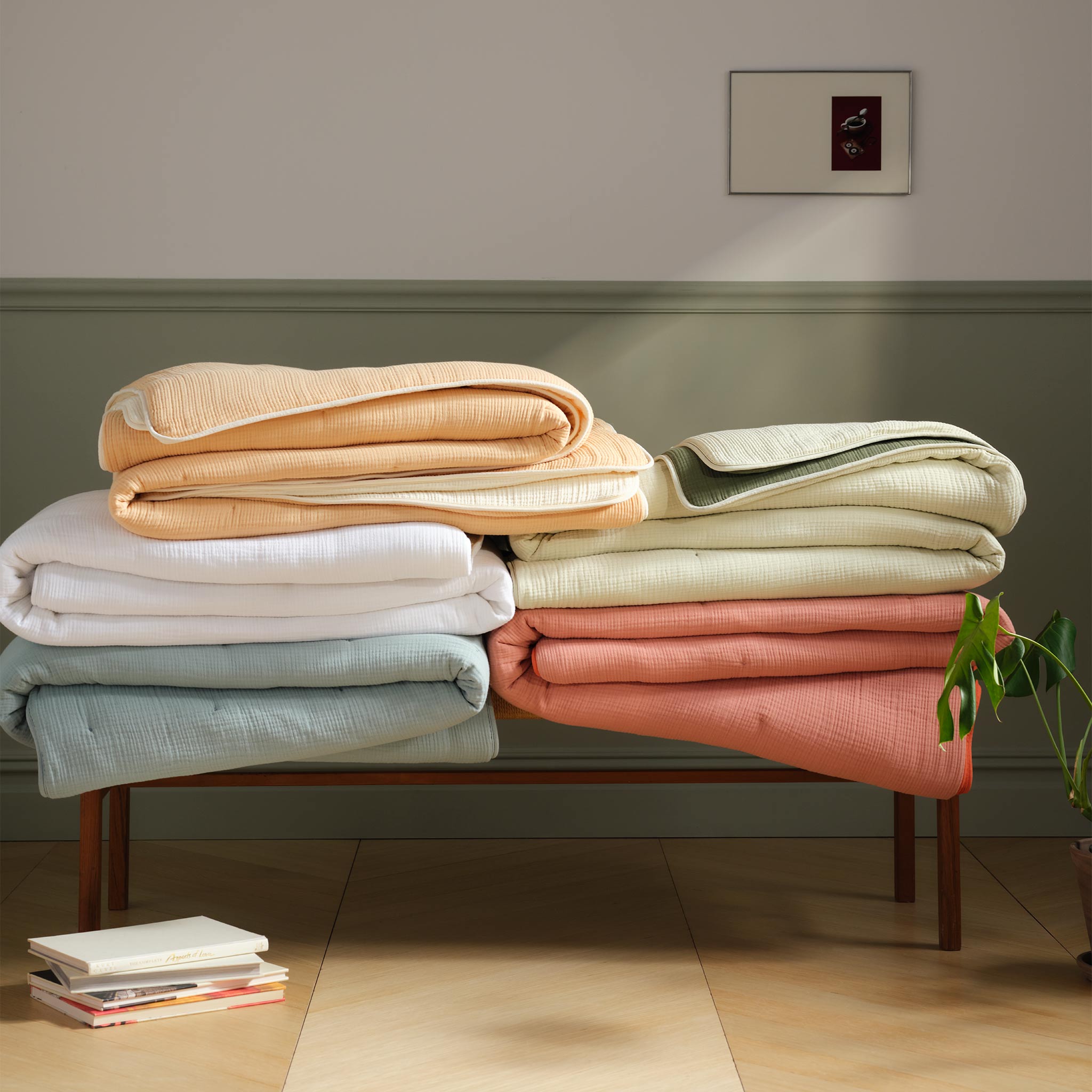 Breezeweave Reversible Cotton Comforter Set