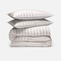 Seersucker Classic Percale Duvet Set