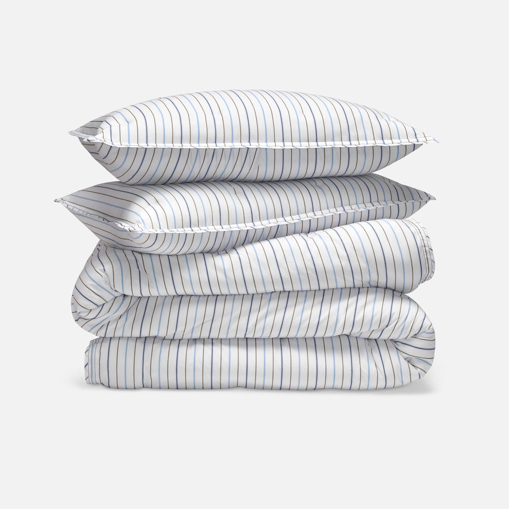 Washed Classic Percale Comforter Set